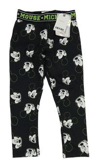 Černé sportovní legíny s Mickey Next