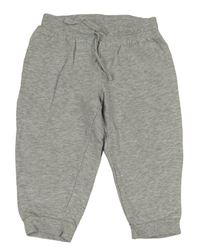 Šedé melírované tepláky H&M