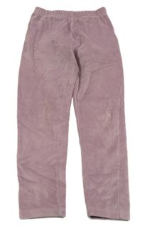 Starorůžové plyšové kalhoty LC WaIKIKI