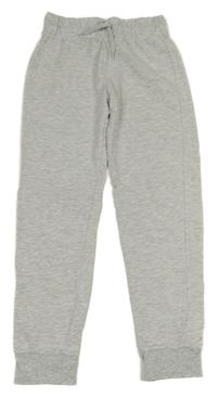 Světlešedé melírované tepláky alive