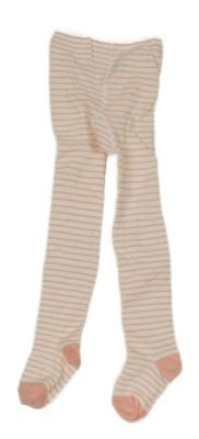 Bílo-růžové pruhované punčocháče PRIMARK