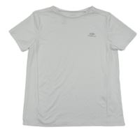 Bílé funkční sportovní tričko s logem Kalenji