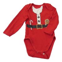 Červené vánoční body s perníčkem - Santa C&A