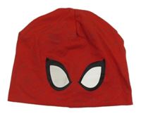 Červená bavlněná čepice - Spiderman C&A