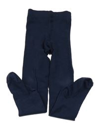 Tmavomodré punčocháče