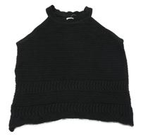 Černý pletený top F&F