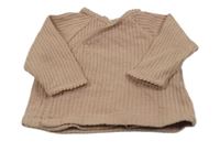 Starorůžový zavinovací svetr Zara