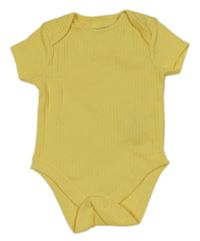 Žluté žebrované body Primark