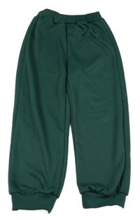 Tmavozelené tepláky shein