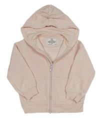 Světlerůžová propínací mikina s kapucí M&S