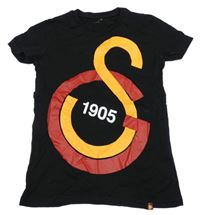 Černé tričko s potiskem 