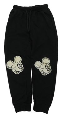 Černé tepláky s Mickeym 