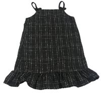 Černo-bílé kostkované šaty zn. H&M