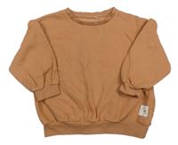 Broskvová oversize mikina George