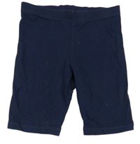 Tmavomodré elastické kraťasy F&F