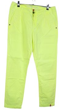 Dámské žluté plátěné kalhoty Esprit vel. 44L