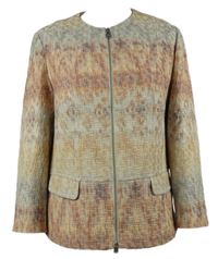 Dámská béžovo-červená vzorovaná lehká bunda Gerry Weber 