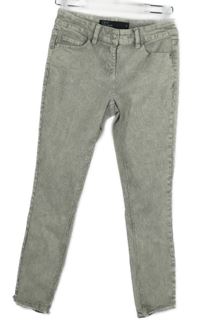 Dámské černo-bílé proužkované skinny crop rifle Next 