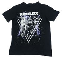 Černé tričko s Roblox