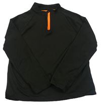 Černá sportovní mikina Ergeenomixx