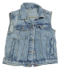Modrá riflová vesta Primark