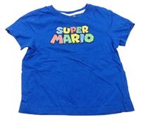 Modré tričko s nápisem - Mário 