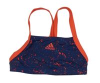 Tmavomodro-jahodová plavková lambáda Adidas
