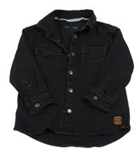 Černá riflová košile Next