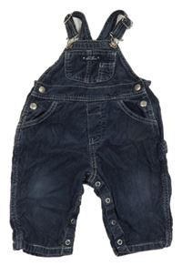 Tmavomodré laclové manšestráky GAP