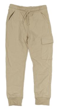 Béžové tepláky s kapsou F&F