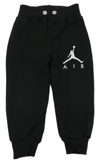 Černé tepláky s logem Nike Jordan
