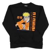 Černá mikina s potiskem NARUTO
