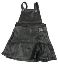 Černá koženková laclová sukně Primark