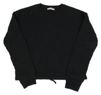 Černá crop mikina C&A vel. 176