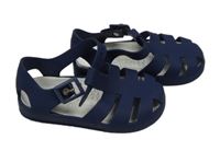 Nové - Tmavomodré gumové sandály vel. 23