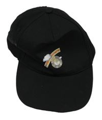 Černá kšiltovka s obrázkem 