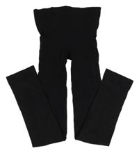 Černé punčochové legíny