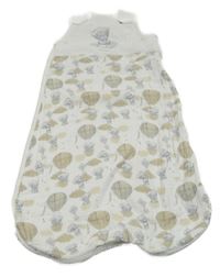 Bílý mušelínový spací pytel s Me to You George