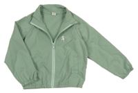 Světlekhaki šusťáková bunda se sportovcem SHEIN