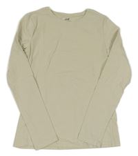Smetanové triko H&M