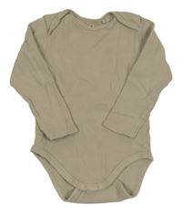 Béžové žebrované body C&A