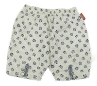 Smetanové květované kraťasy C&A