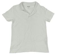 Bílé polo tričko M&S