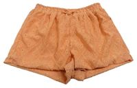 Oranžové vzorované kraťasy Matalan