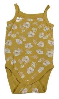 Okrové květované body C&A