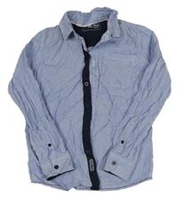 Modro-bílá pruhovaná košile Chapter young