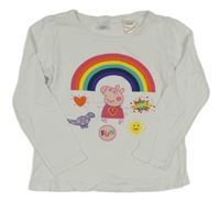 Bílé triko s Peppinou 