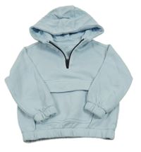 Světlemodrá mikina s kapucí M&S