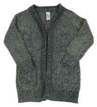 Šedý žinylkový svetrový cardigan C&A