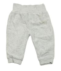 Světlešedé sametové tepláky C&A